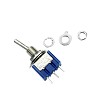 SPDT Mini Toggle Switch - 3 Position - ON/OFF/ON - Blue - Australian Parts Supplier, Guitar Amplifiers and Effects 